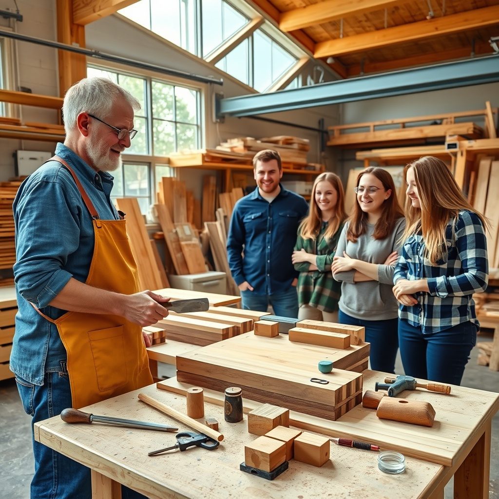 Lesarska delavnica Timber Lab